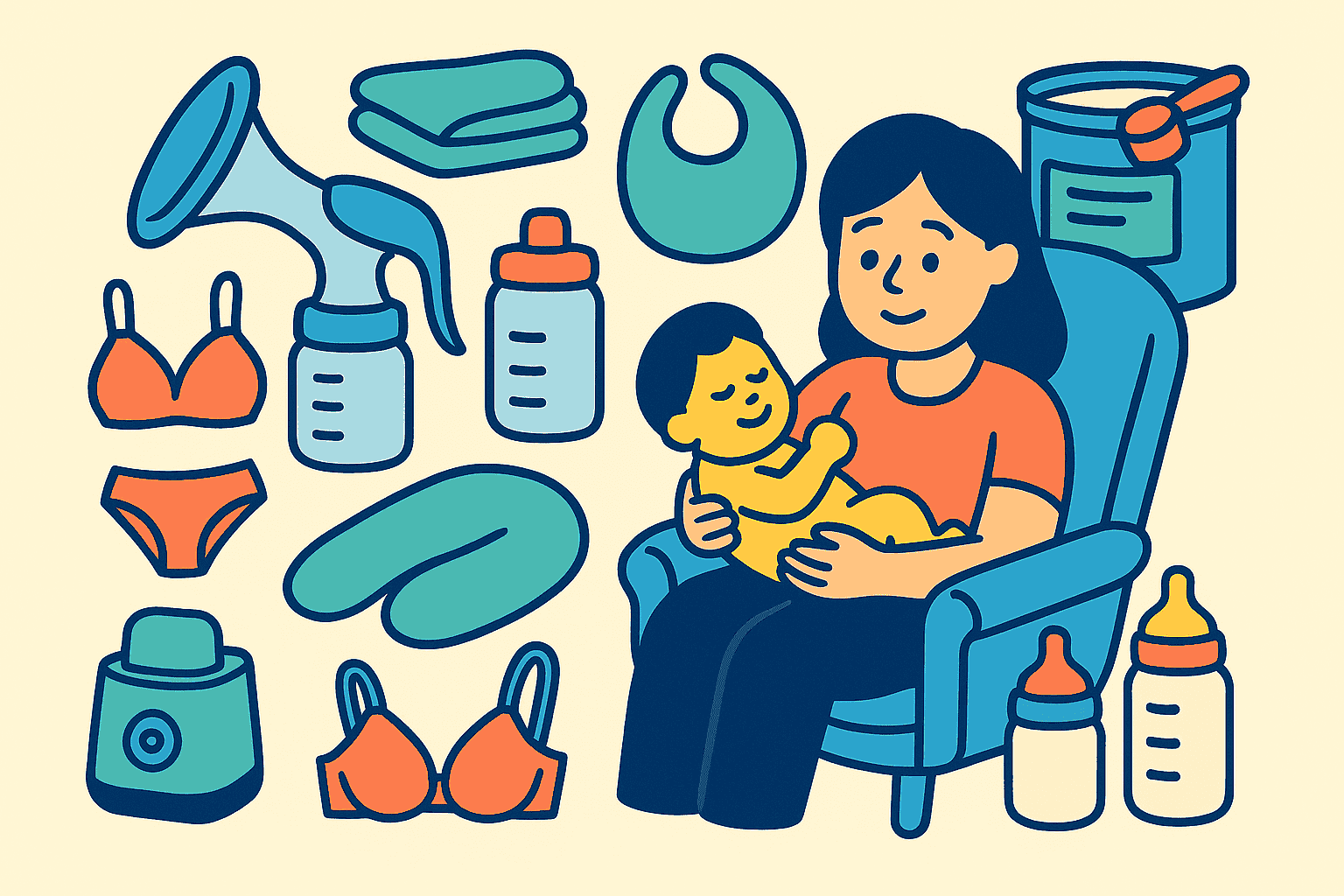 Feeding Essentials: Breastfeeding vs Formula Checklist