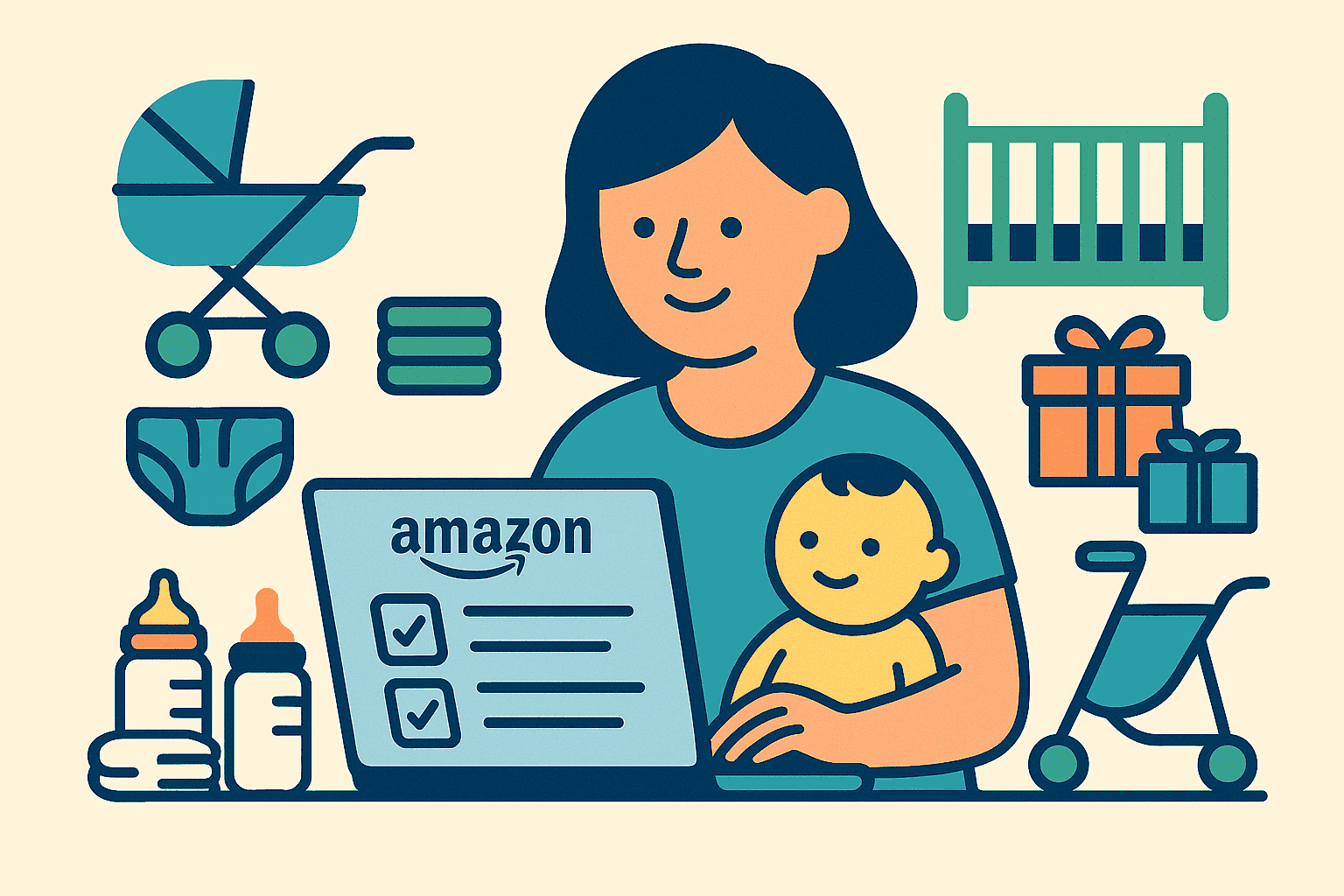 How To Build A Baby Registry On Amazon