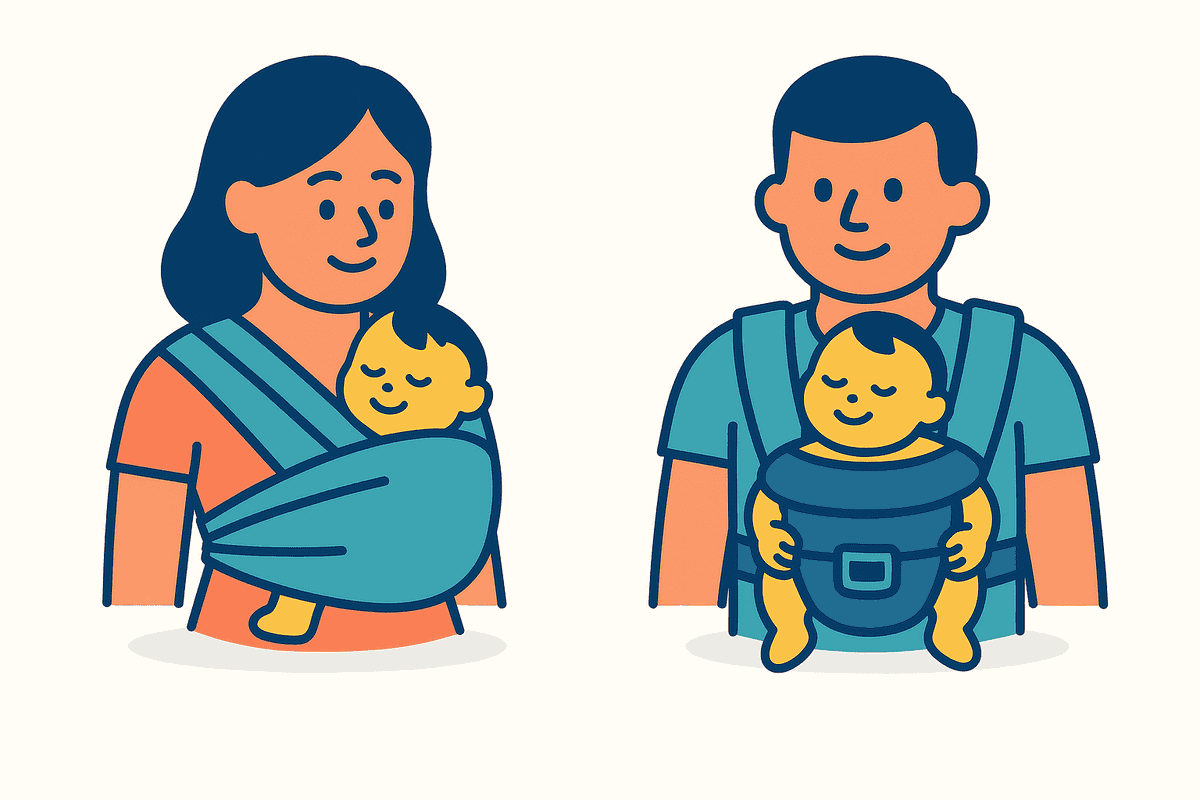 Baby Carriers: Wraps vs Structured Guide