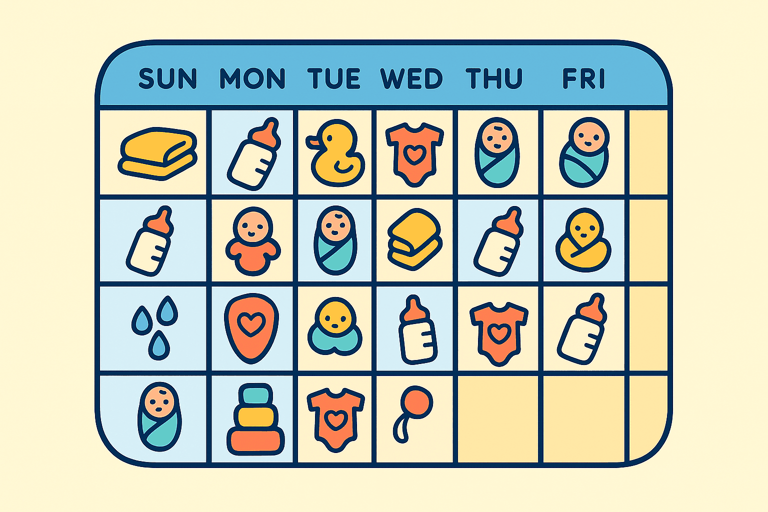 First 30 Days Newborn Checklist